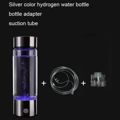 Titanium Portable Hydrogen-Rich Water Cup Water Ionizer Maker/Generator Super Antioxidants ORP Hydrogen Alkaline Water Bottle