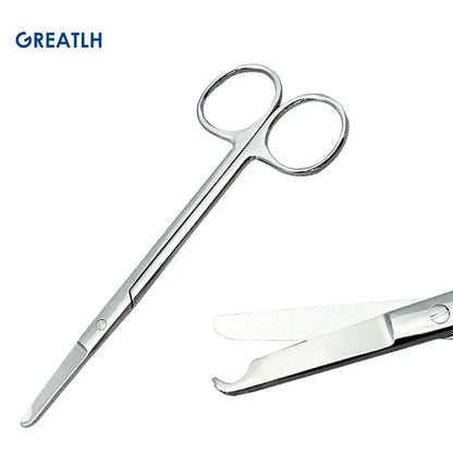 Stainless Steel Remove Suture Scissors Nurse Scissors Stitch Scissors Medical Surgical Tool Straight/Curved 1pcs