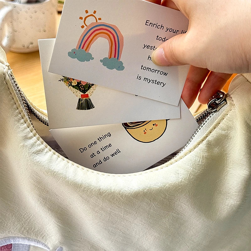 90pcs Inspirational Affirmation CardsMotivational QuotesMotivational InspirationBlessing CardsBirthday GiftsMessage Small Cards