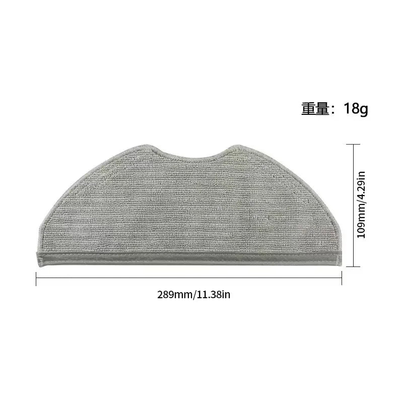 For Xiaomi Robot Vacuum H40 / OV51 Accessories Main Side Brush Mop Cloth HEPA Filter Dust Bag Replacement Spare Parts