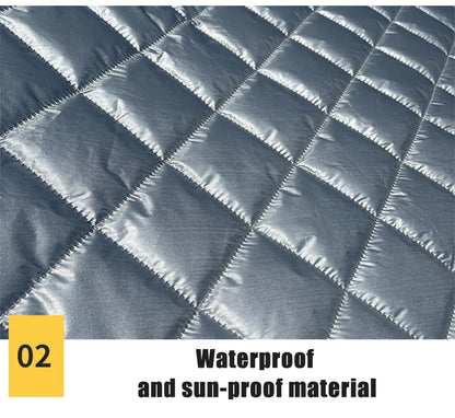 Car Covers Winter Warm Car Cover For Sun And Rain Protection Snow Hail Prevention Full Wrap Car Coats Cotton Fleece Thickened