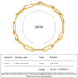 SUNIBI Classic Snake Chain Bracelets for Women Trend  Fashion Stainless Steel Cuban Chain Bracelet Trendy Woman Gifts Jewelry