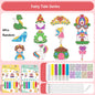 DIY Crystal Paint Arts And Crafts Set DIY Window Paint Art Pendant For Kids Suncatcher Kits Fun Party Activity Art Project