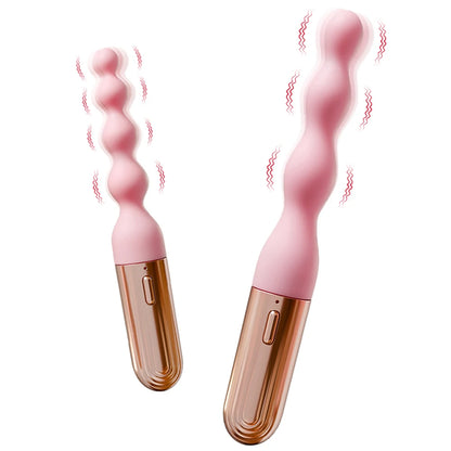 Anal Bead Vibrator For Women Vagina Clitoris Stimulator Vibrating Butt Plugs Male Prostate Massager Anus Sex Toy Couple Sex Toy