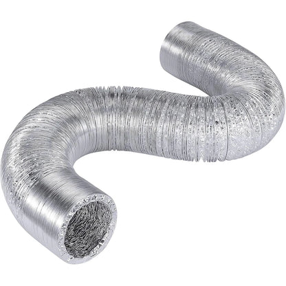 80-200mm Ventilator Pipe Aluminum Air Ventilation Hose Flexible Exhaust Duct for Bathroom Kitchen System Vent Tube Accessories