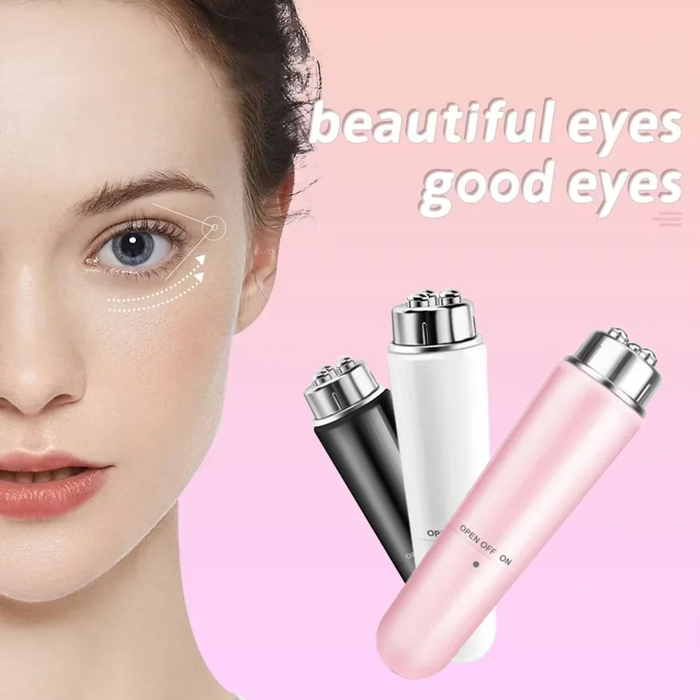 Revitalizing Electric Eye Massager - Micro-Vibration Beauty Tool | Reduces Dark Circles Eases Puffiness & Promotes Relaxation