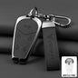 Car Interior Accessories Zinc Alloy Leather Key Case Cover Holder Chain For Voyah Free I-Land Dreamer PHEV Luxury Protective