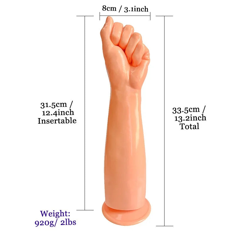 Fisting Hand Anal Plug Dildos Big Arm Butt Plug Anus Expansion Training Vaginal Stimulation Masturbatior Sex Toys for Women Man