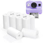 1/5 Roll High Quality Mini Pocket Printer Paper Portable Children Camera Self-Adhesive Photo Paper Home Thermal Printer Supplies