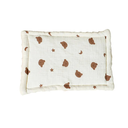 Napping for Newborn Sweat Absorption Breathable Cotton Baby 0-6 Months Universal Pillow