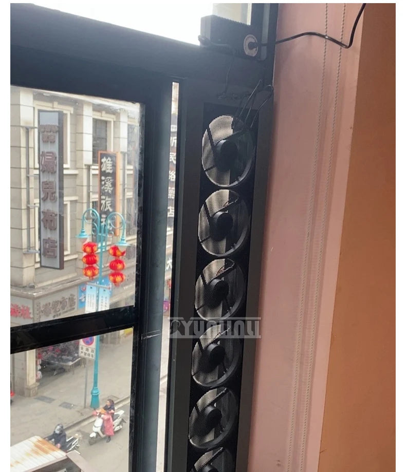 Window Exhaust Fan Silent Exhaust Machine Fresh Air Fan Efficient Kitchen Ventilation System Abluftventilator Für Küche