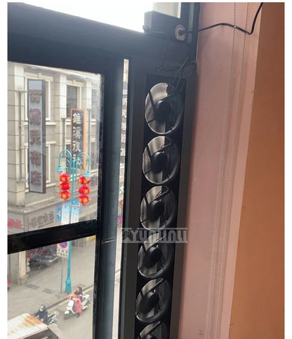 Window Exhaust Fan Silent Exhaust Machine Fresh Air Fan Efficient Kitchen Ventilation System Abluftventilator Für Küche