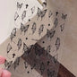 Pink Purple Aurora Shell Butterfly Nail Stickers Shiny Laser 3D Butterflies Nail Decals 8*10cm Adhesive Aurora Shell Butterfly N