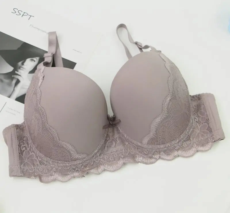 2025 New Sexy C D DD E Cup Bras For Women Breathable Red Khaki Pink Black White Skin Push Up Underwear Plus Size Lingerie
