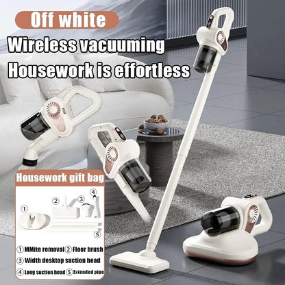 4-in-1 Cordless Stick Vacuum Cleaner 55000Pa Suction Power Powerful  Cordless Rechargeable Lithium Battery for Carpet Floor Pet
