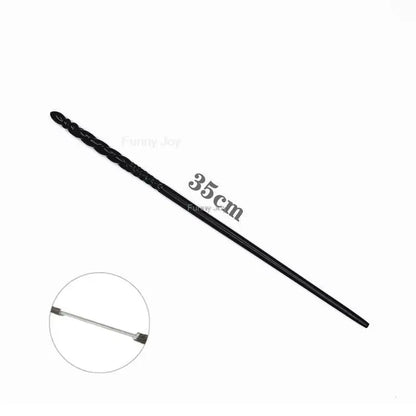 Anime Cosplay Metal Core Magic Wand Decoration Toy Accessories For Kids Bacchetta Di Plastic Magic Stick
