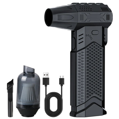 Blower Car Vacuum Cleaner Turbo Fan Violent Jet Fan Cleaning Blowing Tools Auto Dust Collector Portable Air Duster Hair Dryer