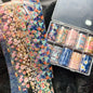 10Rolls Halloween  Flower Plaid Angel Marble  Bow Nail Foils Transfer Paper  Nail Art Stickers   Decal  Nails Decoration