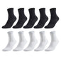 10 Pairs Men's Cotton Socks New Style Black Business Men Socks Soft Breathable Summer Winter for Male Socks Plus Size 38-47