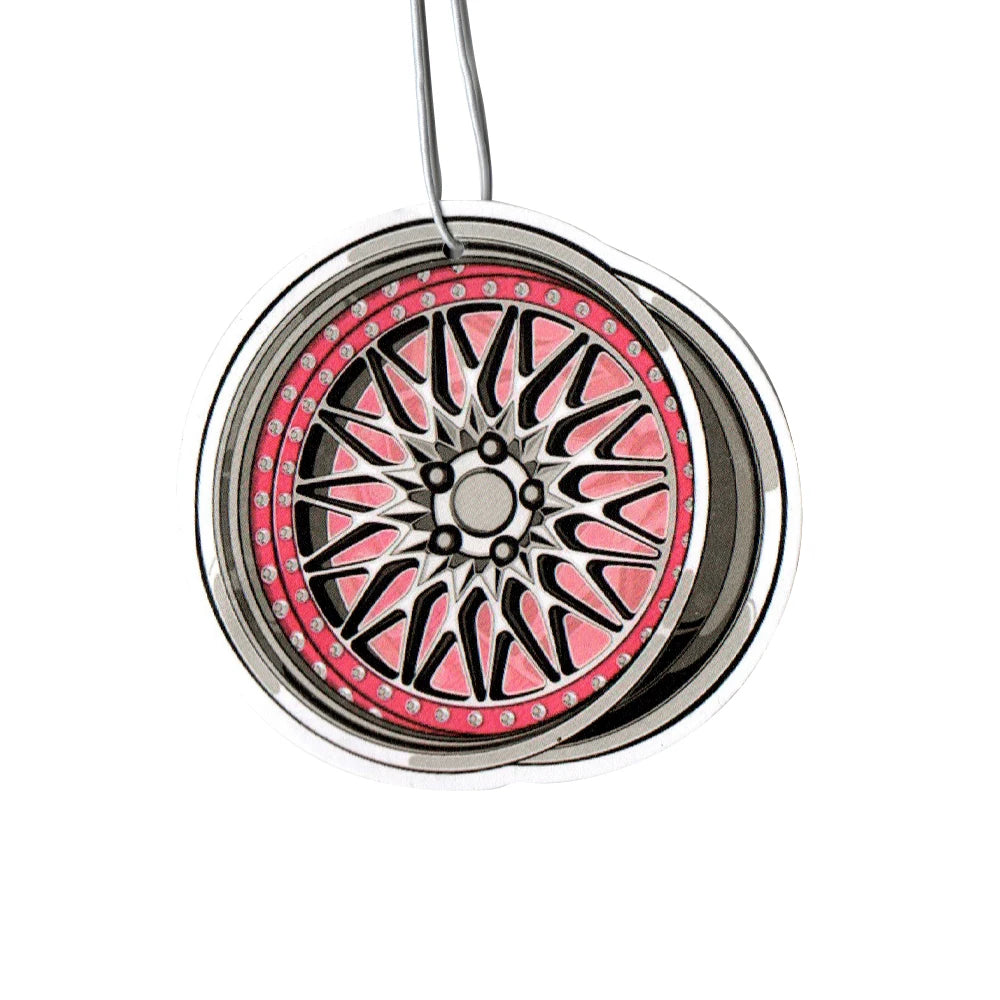 JDM Car Modification Culture Air Freshener Pendant Cool Girls Rear View Mirror Aromatherapy Pendant Car Decorations