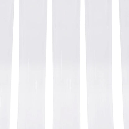7Pcs PVC Strip Curtains,200x105cm Transparent Soft Door Strips Screen 2mm Thick Windproof Waterproof Antistatic Door Curtain Kit