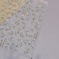 White Flower Petal Cherry Blossom Peach Blossom Falling Petal Floral Gradient 5D Self Adhesive Nail Art Sticker Manicure Decals