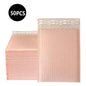 50Pcs Delivery Package Packaging Pink Small Business Supplies Envelopes Shipping Packages Bubble Envelope Packing Bag Mailer
