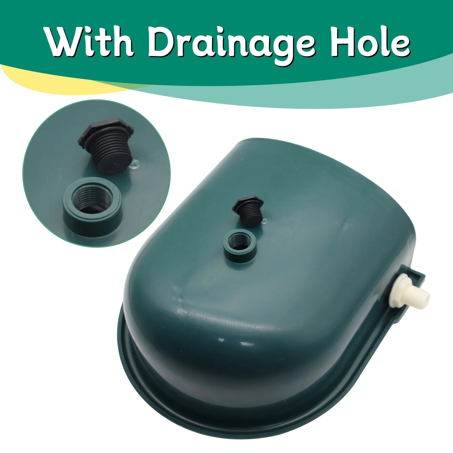 Automatic Farm Animal Water Bowl Durable Water Feeder Cow Drinking Tool for Sheep Goats Feeding Water Bowl Livestock Supplies