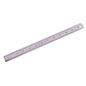 30cm  METAL RULER Stainless Steel Straight Edge Drawing Cutting Non Skid Back