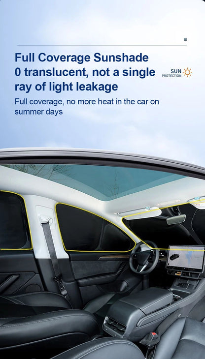For Leapmotor C10 2024 2025 2026 Car Sunshade Curtains Cover Windshield Anti-UV Tool Visors Privacy Shield Part Auto Accessories