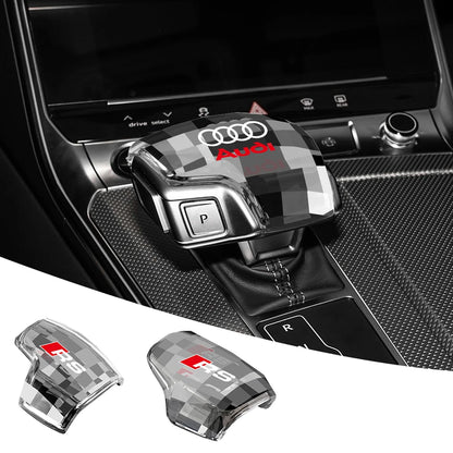 Car Crystal Gear Head Shift Head Transmission Handle Cover For Audi S4 S5 Q5l Sq5 Rs4 Q7 Rs5 A5 Rs7 A6 Rs6 Sq8 A4/a4l Sline RS