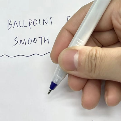 12/6pcs Blue Ballpoint Pen, 1.0mm Smooth Writing