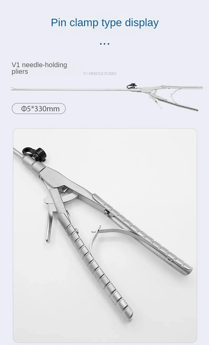 Laparoscopic  Needle Holder  Laparoscopic Training Instruments Reusable Needle Holder Forceps Teaching Simulation Tools