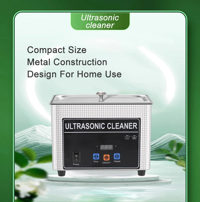 900ml 35w 60w Ultrasonic Cleaner Machine Ultrasound Cleaning Dental Glasses 220v EU UK AU Plug Ultrasonic Bath tina ultrasonica