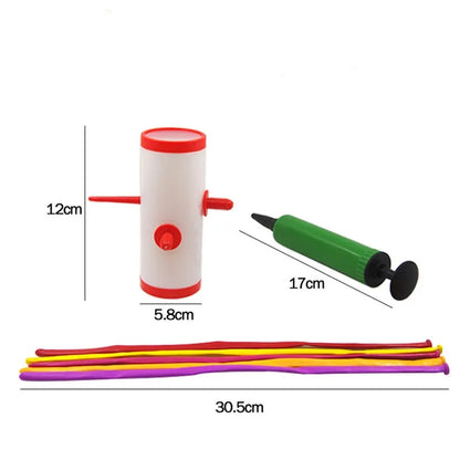 Sword Spikes Thru Balloon Illusion Magic Tricks Stage Street Gimmicks Funny Props Sword Pass Through Balloon Penetration Magia