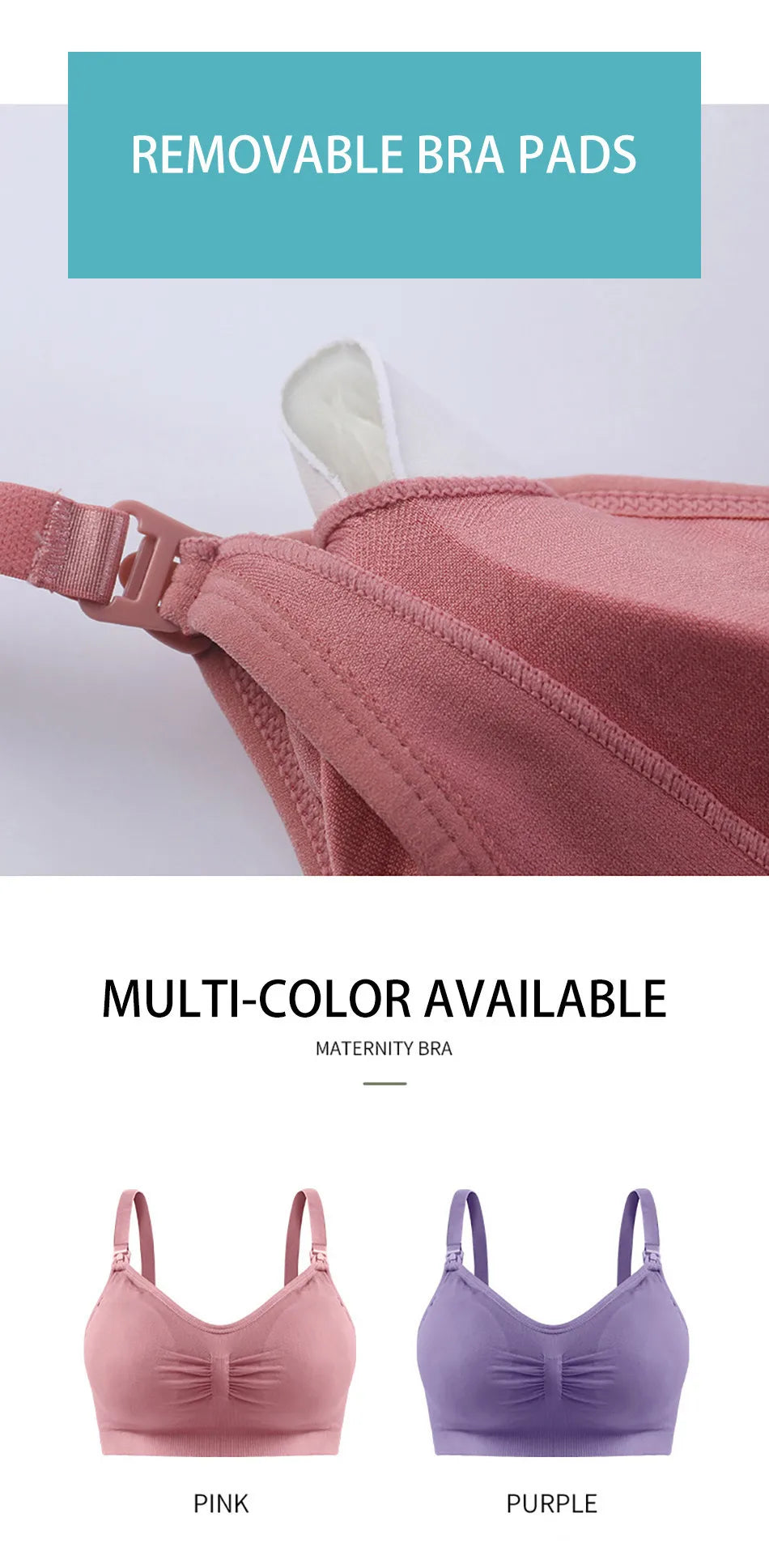 Breathable Maternity Pregnant Bras Comfort Breastfeeding Sleep Bralette Women Wireless Seamless Nursing Underwear