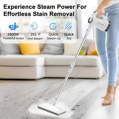 Steam Cleaner Multipurpose Powerful Tank and Portable Handle for Grout Tile Floors Appliances Home&Car	Steam Mop