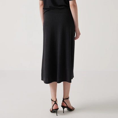 BC1040 Luxurious Clothes Ladies Embroidery Merino Wool Silk Skirts Womens Clothing Elegant Summer