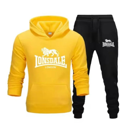 Animal Leopard 2025 Spring Autumn high-quality casual men s sportswear set printed men s hoodie two-piece set sweatshirt