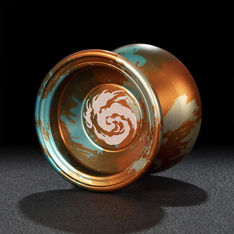 Yoyo Professional Competition Metal Yo Yo Factory with 10 Ball Bearing Alloy Aluminum High Speed Unresponsive Toys for Kids Toys