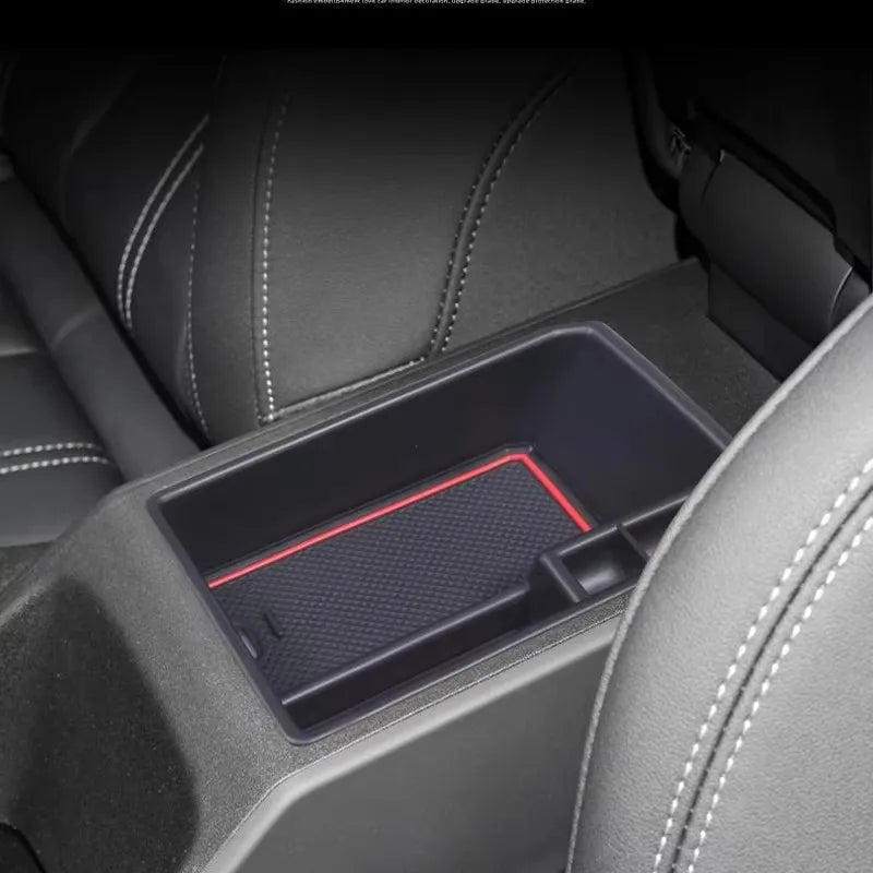 For Audi Q4 E-tron/Q5 2022-2024 Interior Organizer Storage Box Armrest Central Console Tidy Stowing Auto Accessories