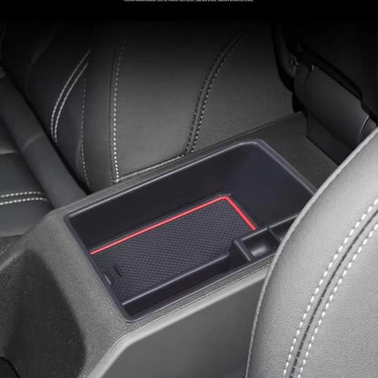 For Audi Q4 E-tron/Q5 2022-2024 Interior Organizer Storage Box Armrest Central Console Tidy Stowing Auto Accessories