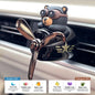 Rotating propeller pilot bear dog car air fresheners accessories decorations fun vent clip perfume diffuser aroma fragrance men