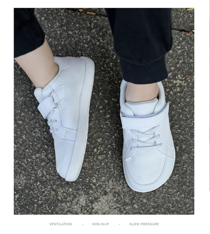 Children Sneaker Girls Barefoot Shoes  2025 New Luxury Fashion Skate Kids Casual Sneaker White Pink Sports Tennis Shoes for Girl
