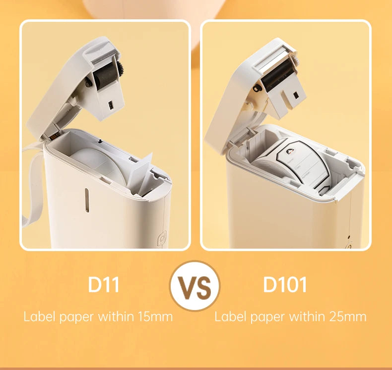 Niimbot D110 D11H 300dpi Bluetooth Label Printer Compact Wireless&Feature-Rich for Labeling Excellence Mobile Phone Durabiility