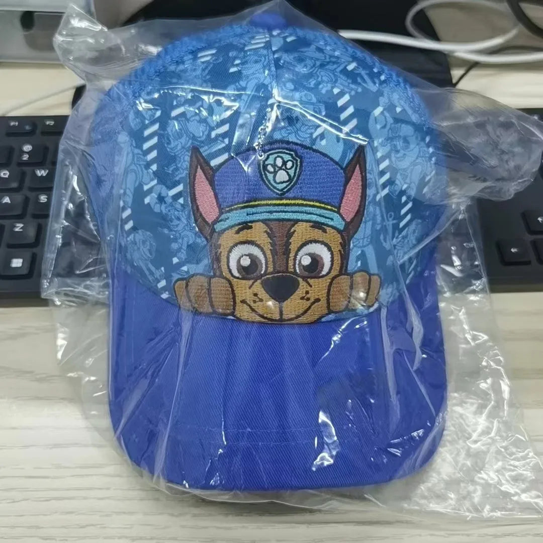 Genuine Paw Patrol Baseball Cap Cartoon Character Outdoor Sports Hat Cute Comfortable Sunscreen Mesh Caps Children's Party Gift