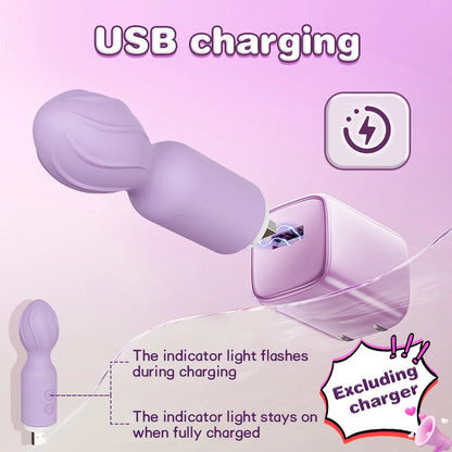 Powerful Magic-Wand AV Vibrator Female Nipple Clitoris Stimulator G spot Massager Adult Goods Erotic Product Sex Toys for Women
