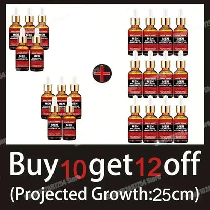 Penis Growth and Erection Booster for Men, Enhances Size, Strength, and Boost sexual performance with Natural Ingredients