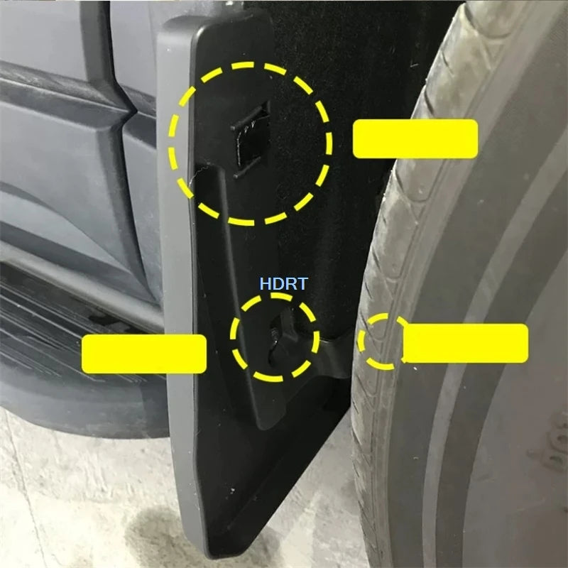 For Chery iCar 03/iCaur 03/Jaecoo 6 J6/Aiqar eQ3 2024 + Car Styling Front Rear Wheel Mudguard Fender Mud Flap Plate Splash Cover
