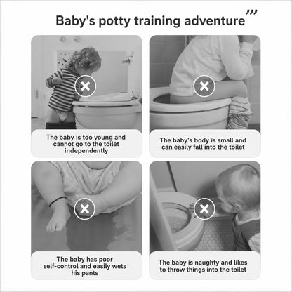 New Children's Toilet Stepped Baby Boys and Girls Toilet Training Foldable Foot Stool Toilet Seat Ring Stepped Assisted Tool